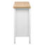 Meuble télé 47,2 po, 3 armoires, portes vitrées, pour meuble de style rétro de 43 po-1904099136