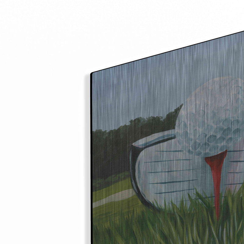 «Tee Off I» par Grace Popp, H 12 po x l 12 po