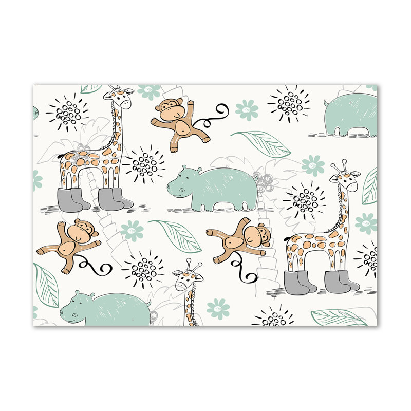 Animals - Wrapped Canvas Print