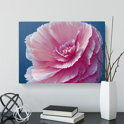 Overwhelming Carnation Flower - Wrapped Canvas