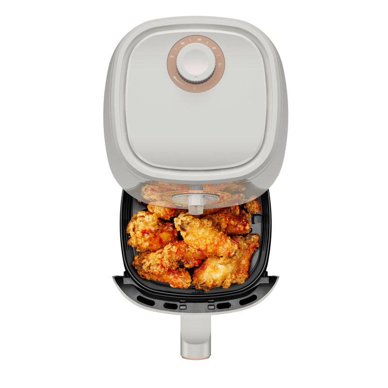 Friteuse électrique Chefman Turbofry 1,89 litres, Blanc