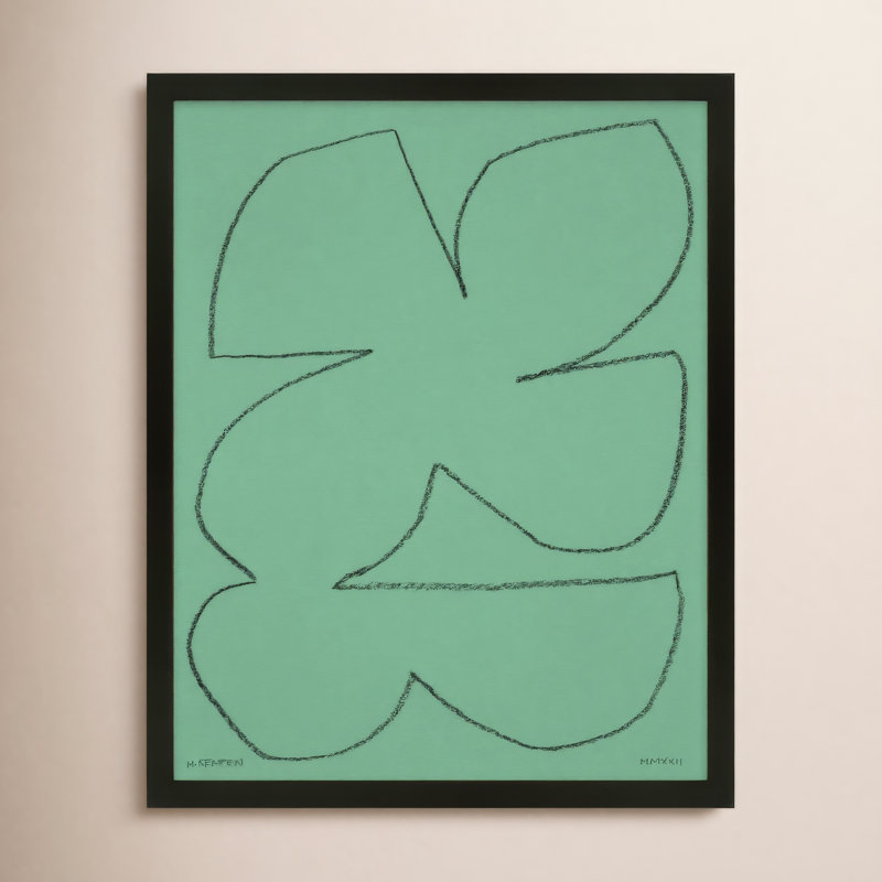 Sage 1 Print by Michael Kempen, Black, 25" H x 20" W x 1.25" D