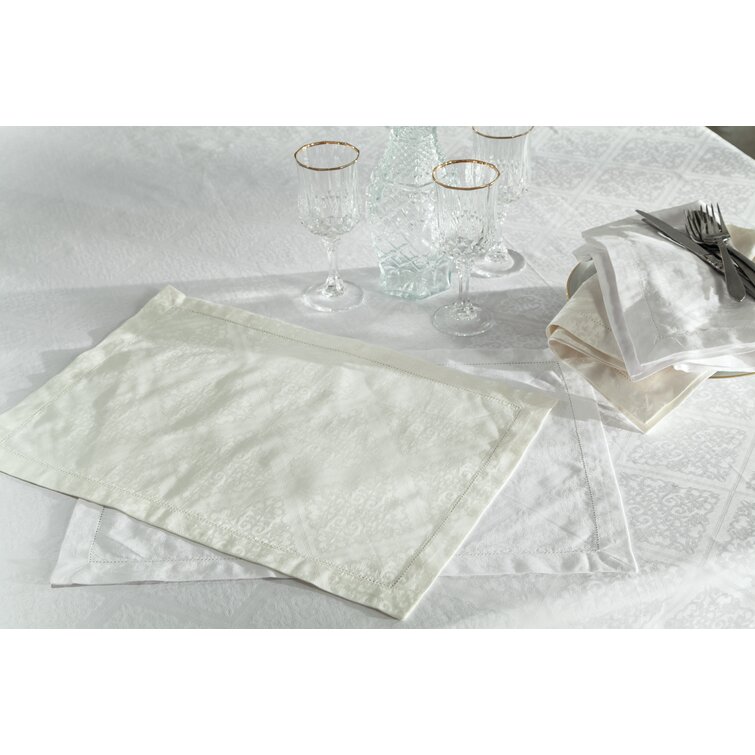 Home Treasures Doric Linen Dinner Napkins, Set of 6