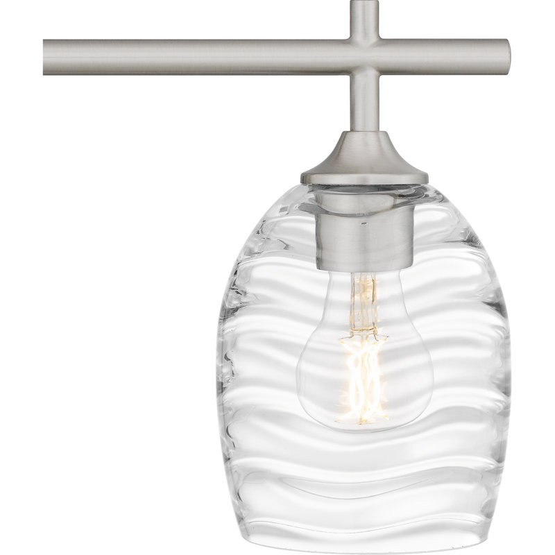 Boban Brushed Nickel Bath Light, 4