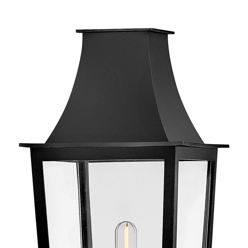 Hinkley Georgetown Post Lantern, Black