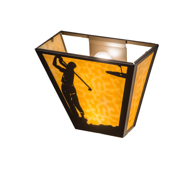 1 - Light Flush Mounted Sconce