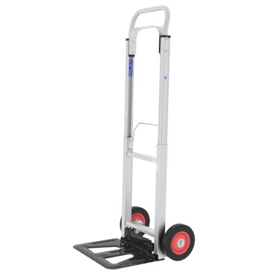 198 lb. Capacity Folding Hand Truck with Telescoping Handle