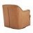 Genuine Leather Swivel Barrel Chairs (Set of 2)-1611964131