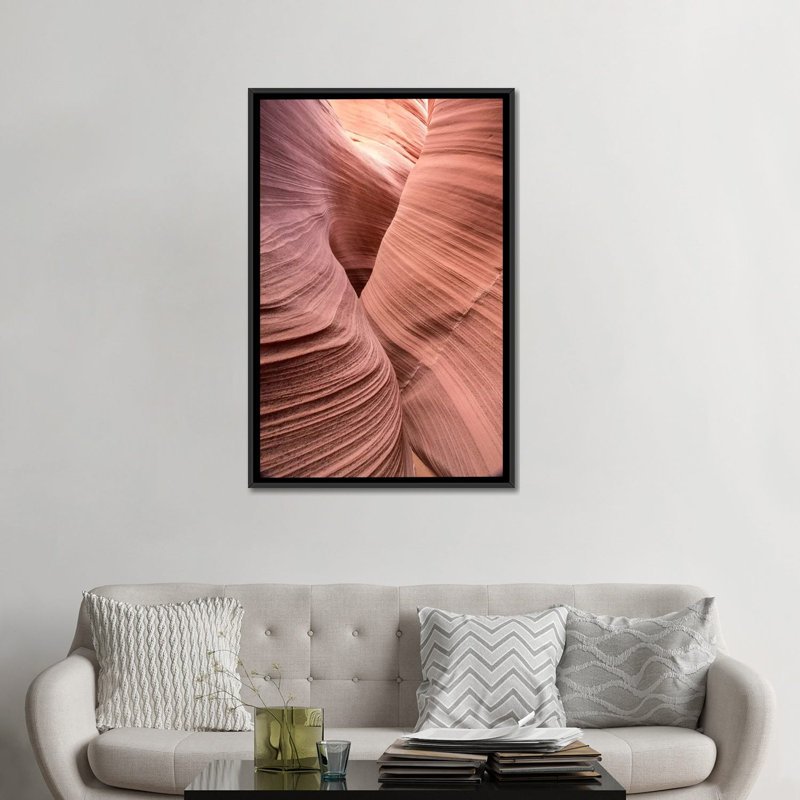 «Spiral V» par Moises Levy - reproduction de photo sur toile, Toile avec cadre noir, Pas de tapis