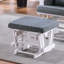 Fauteuil oscillant rembourré Luxurious