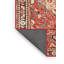 Tapis traditionnel rouge / noir Udy-780128483