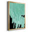 Bleu sarcelle Cascade I - reproduction de cadre photo-87967282-87967281