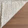 Azarian Geometric Diamond Handmade Tufted Wool Ivory/Black Rug