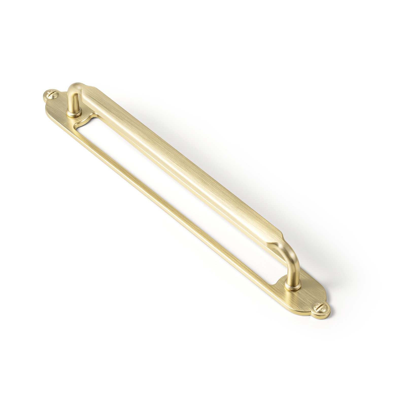 Classical Bar Pull With Hollowed-Out Backplate(G025) Multipack, 7 3/5", Champagne Bronze