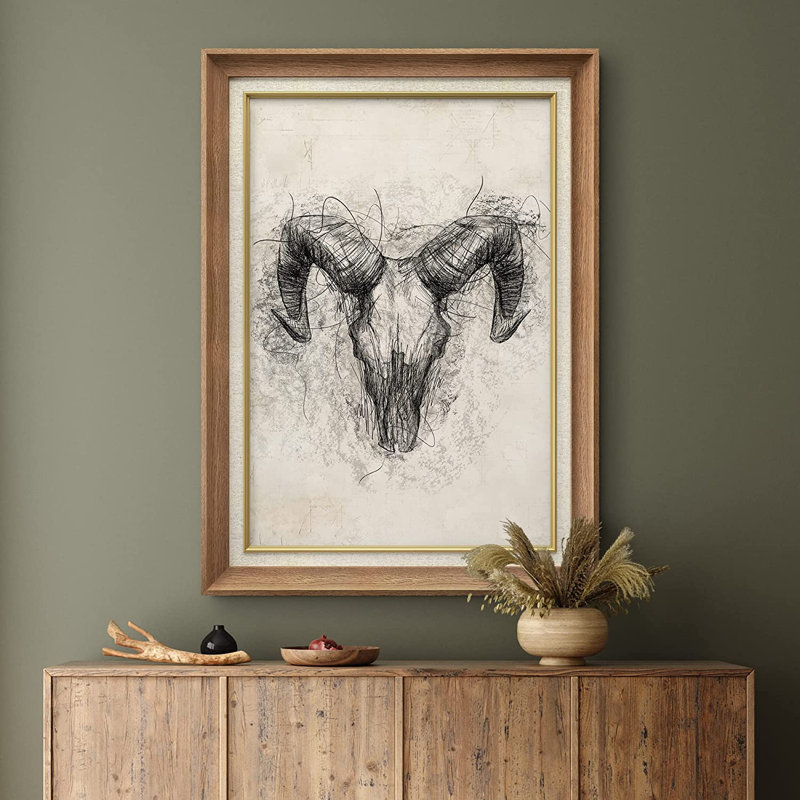 Ram, crâne, squelette, portrait, animaux, désert, Naturel