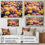 «Yellow Yellow Pink Chrysanthemums Field» sur impression sur toile-455575843-455575840