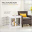 Mignonne et décorative, table de bout Pawhut-565100154