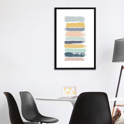 « pastel rayures »-« painting prints », reproduction d’art