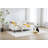 Elena  Ivory Boucle Upholstered Daybed