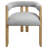 Jaden 60" Dining Table With 6 Trish Silver Chairs