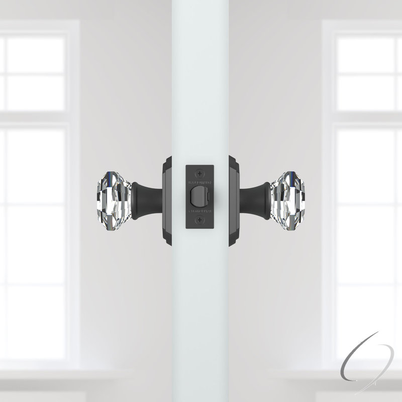 Crystal Door Knob with Baldwin Reserve Rosette