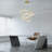 Marve 3 - Light Dimmable LED Tiered Chandelier