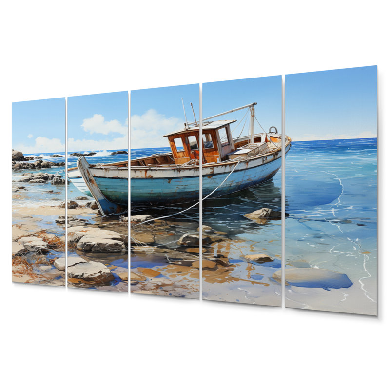Coastal Nautical & Beach Wall Decor on Metal