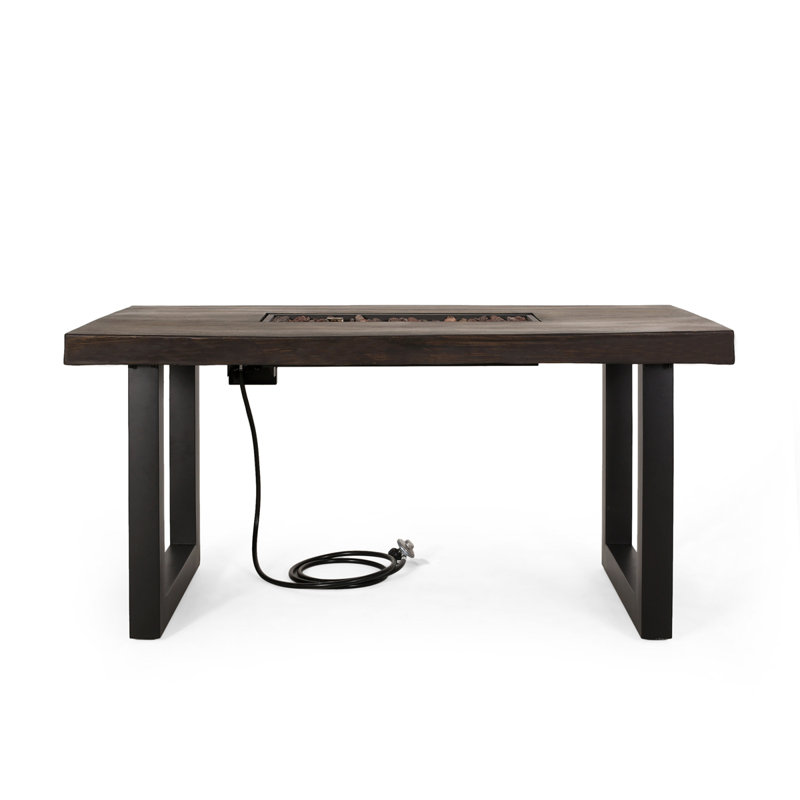 Table de salle à manger d'extérieur 40 000 BTU (couvercle de réservoir non inclus)