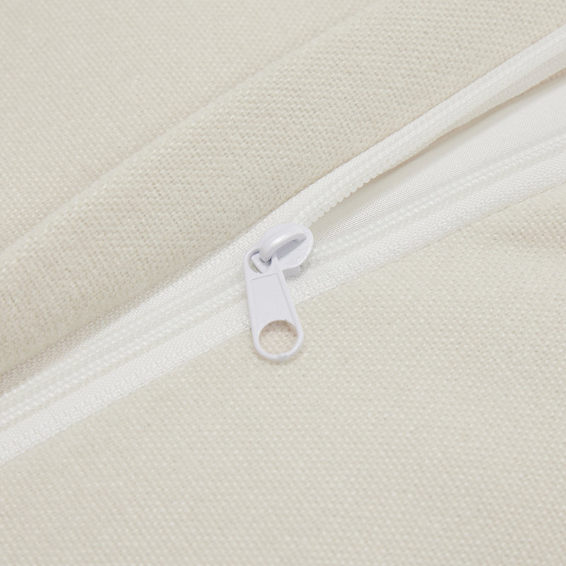 Crème 2 places pour le bureau - Tissu d'ameublement en chenille et conception ergonomique