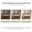 Meuble-lavabo en bois d'hévéa avec comptoir en pierre frittée, lavabo en céramique intégré et armoire à miroir intelligent-1655688061