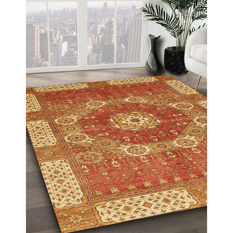 Abstract Indoor Rug, Rectangle 5' x 8'