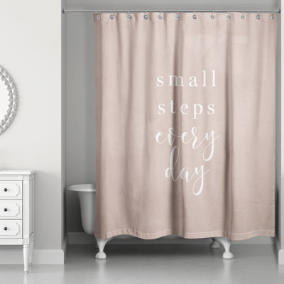 Small Steps Shower Curtain