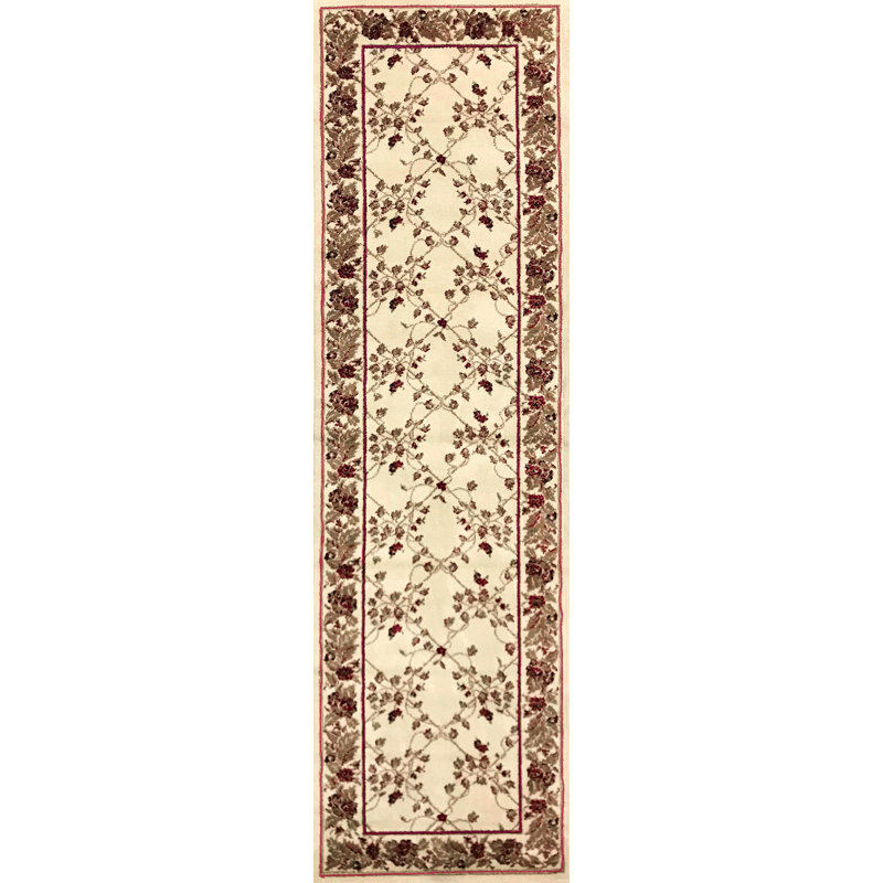 Tapis ivoire Weisgerber, Tapis de couloir 2 pi 2 po x 7 pi 7 po