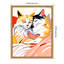 «Cuddle Cats» par Maupin, reproduction d'art sur toile encadrée-1242304342
