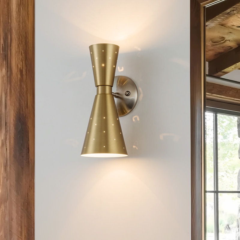 Wrought Iron Armed Sconce