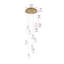 Luminaire suspendu en cristal 20 po Foreston-421774117-421774118