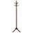 Merlot Coat Rack With Twisted Post