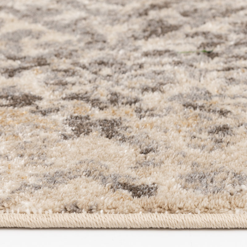 Tapis beige Feldmann, Rectangle 7 pi 10 po x 9 pi 10 po