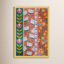 Colorful Floral Pattern Print by Oliver Gal