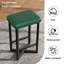 24,6 "Tabourets de bar, tabourets de bar rembourrés à hauteur de comptoir avec structure et repose-pieds en métal-130420597-130420601