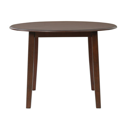 Space-saving Extendable Dining Table, Wood With Adjustable Design For Small Areas