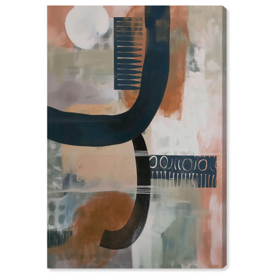 «Enigmatic Shade Fusion I», art abstrait sur toile par Art Remedy
