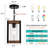 Canala 1 - Light Square/Rectangle Pendant