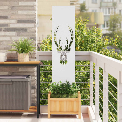 vidaXL Garden Privacy Screen Partition Outdoor Decor Modern Decorative Barrier