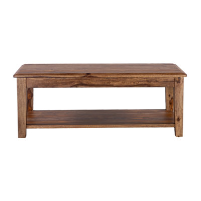 Clermont Solid Wood Single Coffee Table