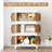  107Qt Stackable Storage Bins With Lids And Wheels, Foldable Collapsible Plastic Drawer Boxes For Clothes, Home, White, 3 Pack-1011594813