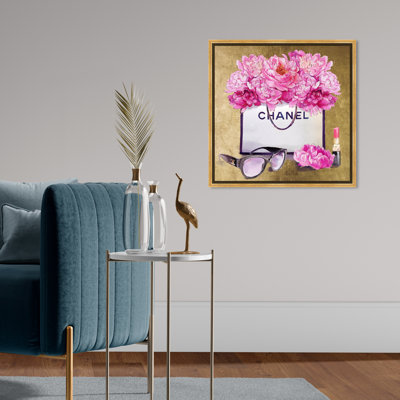 Mode et mode de vie glamour - mode graphique sur toile