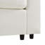 Grand canapé modulaire en U de 128 po avec 2 repose-pieds mobiles, tissu chenille-2005451011