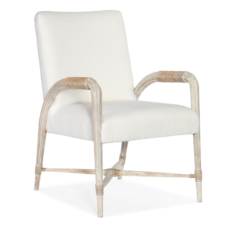 Serenity White Beech and Rope Armchair