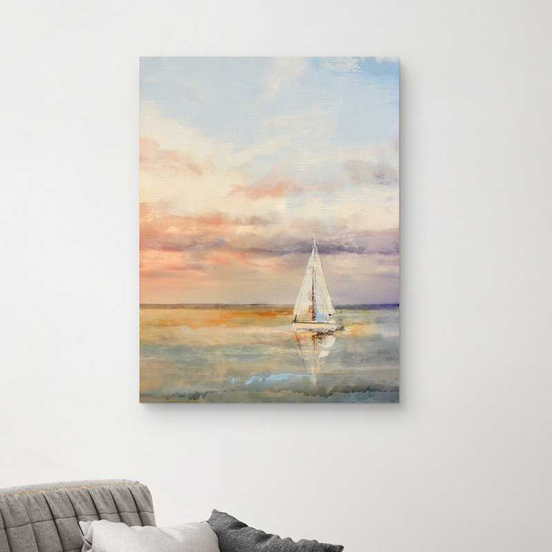 Persimmon Skies - impression sur toile tendue